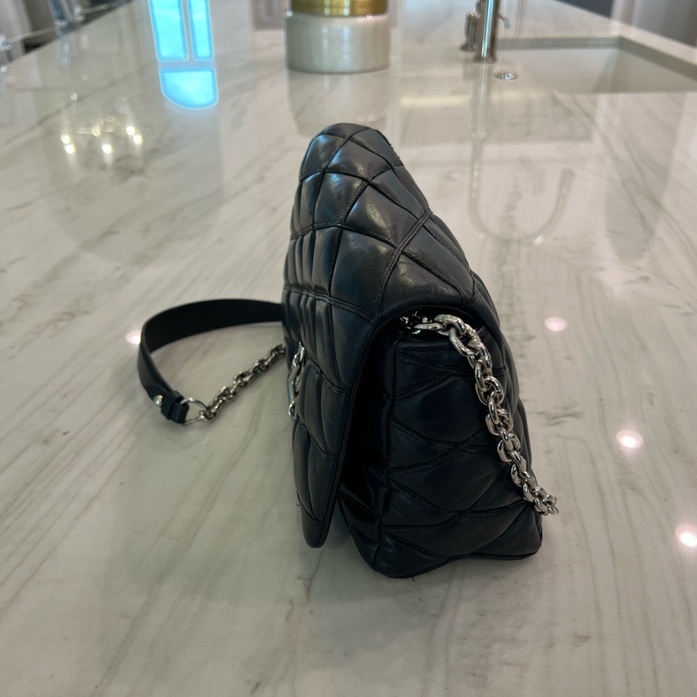 Louis Vuitton black lamb skin bag - Picture 8 of 10